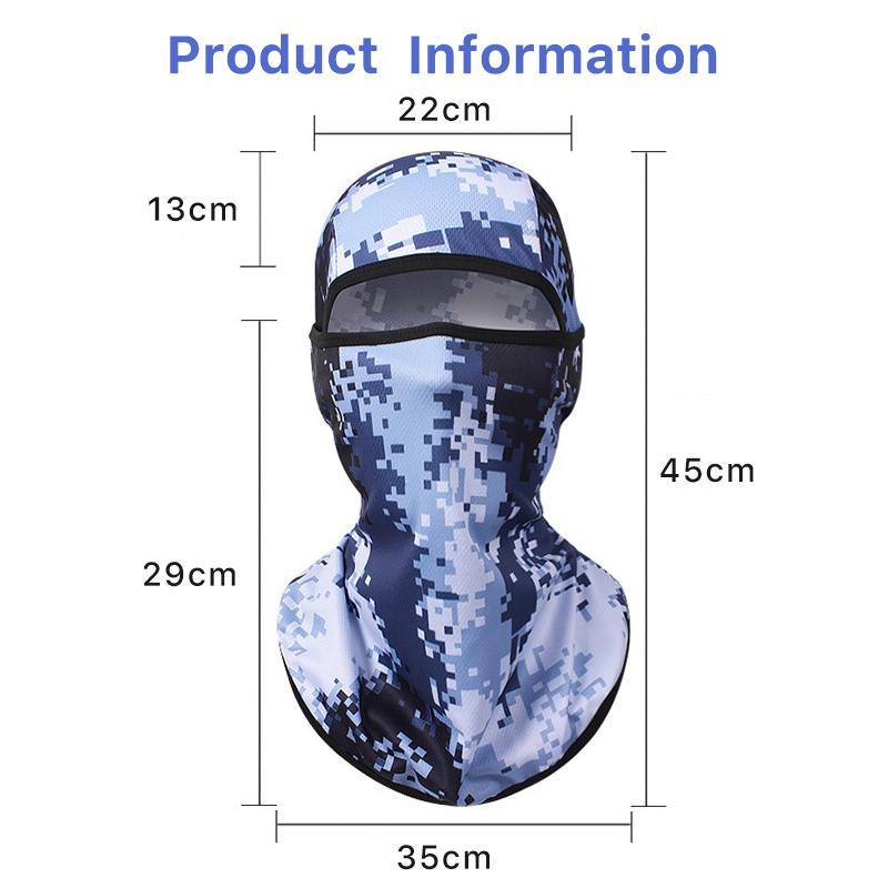 New Fashion Outdoor Camouflage Balaclava Army Military Ski Full Face Mask Motorcycle Bicycle Caps