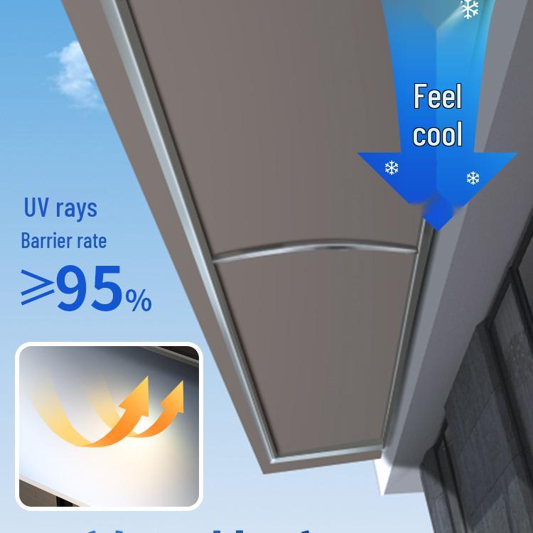 Edelstahl Schallschutz Regenschutz: Vordach und Sonnenschutz für den Außenbereich