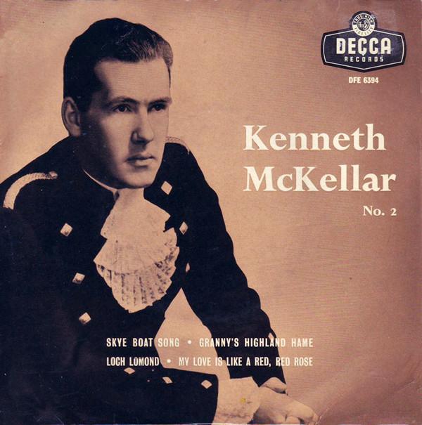 

7inch Record KENNETH MCKELLAR - No. 2 DFE6394 Decca 1959 UK Country/Folk Used