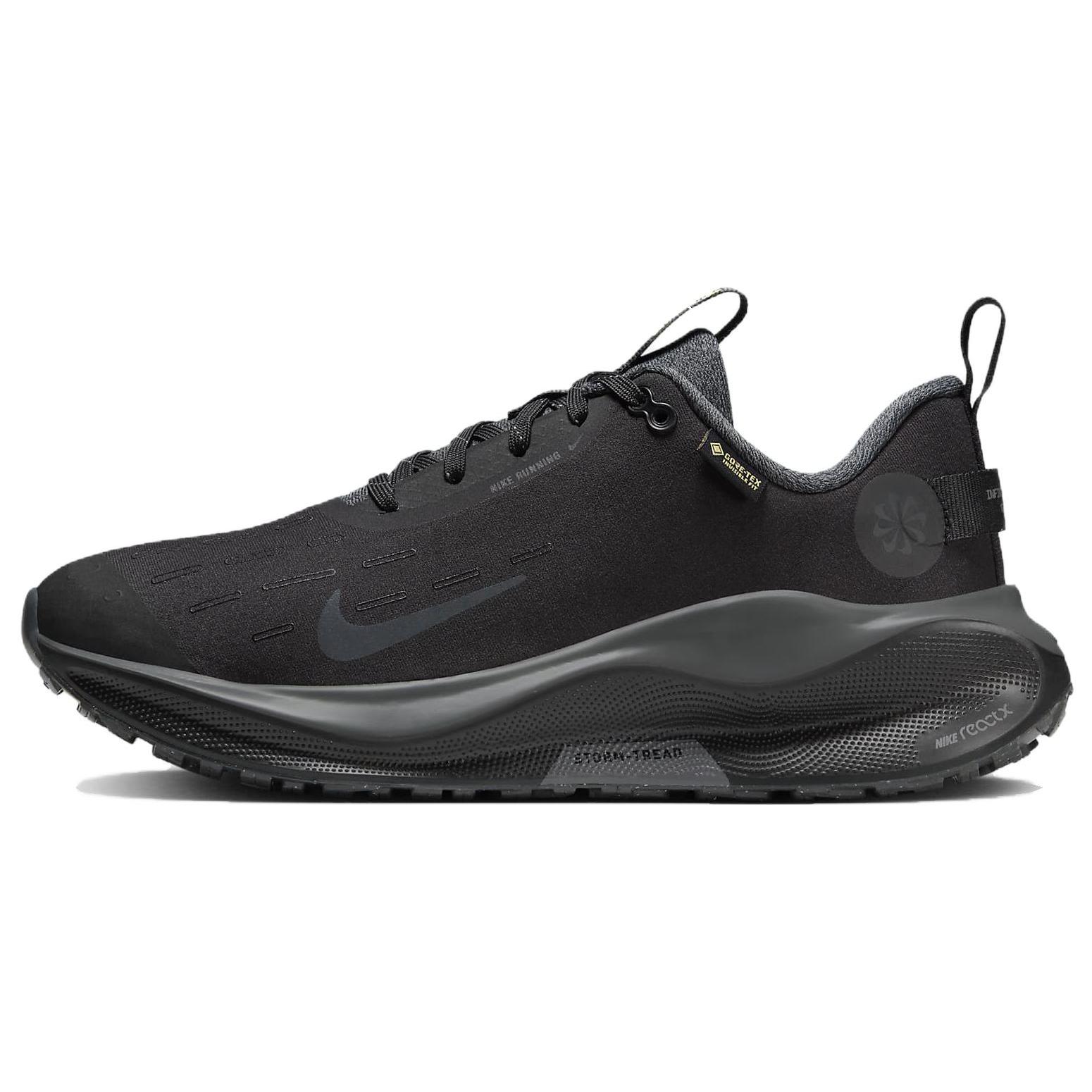 

новые женские Nike ReactX Infinity Run 4 Gore Tex Черный Вольт 38.5