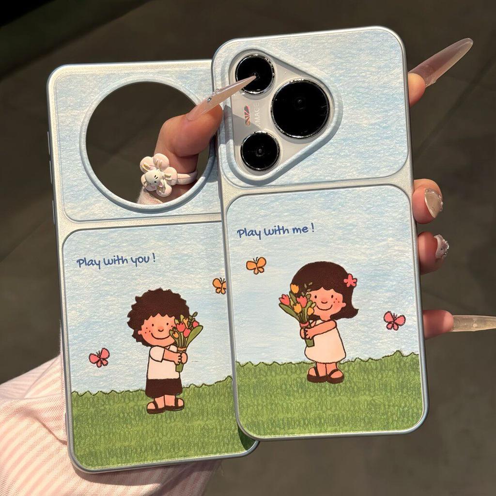 Bouquet Boy for iPhone 17 Mobile Phone Case iPhone16/14PLUS Seconds To Change Windows 13 Cute 12pro