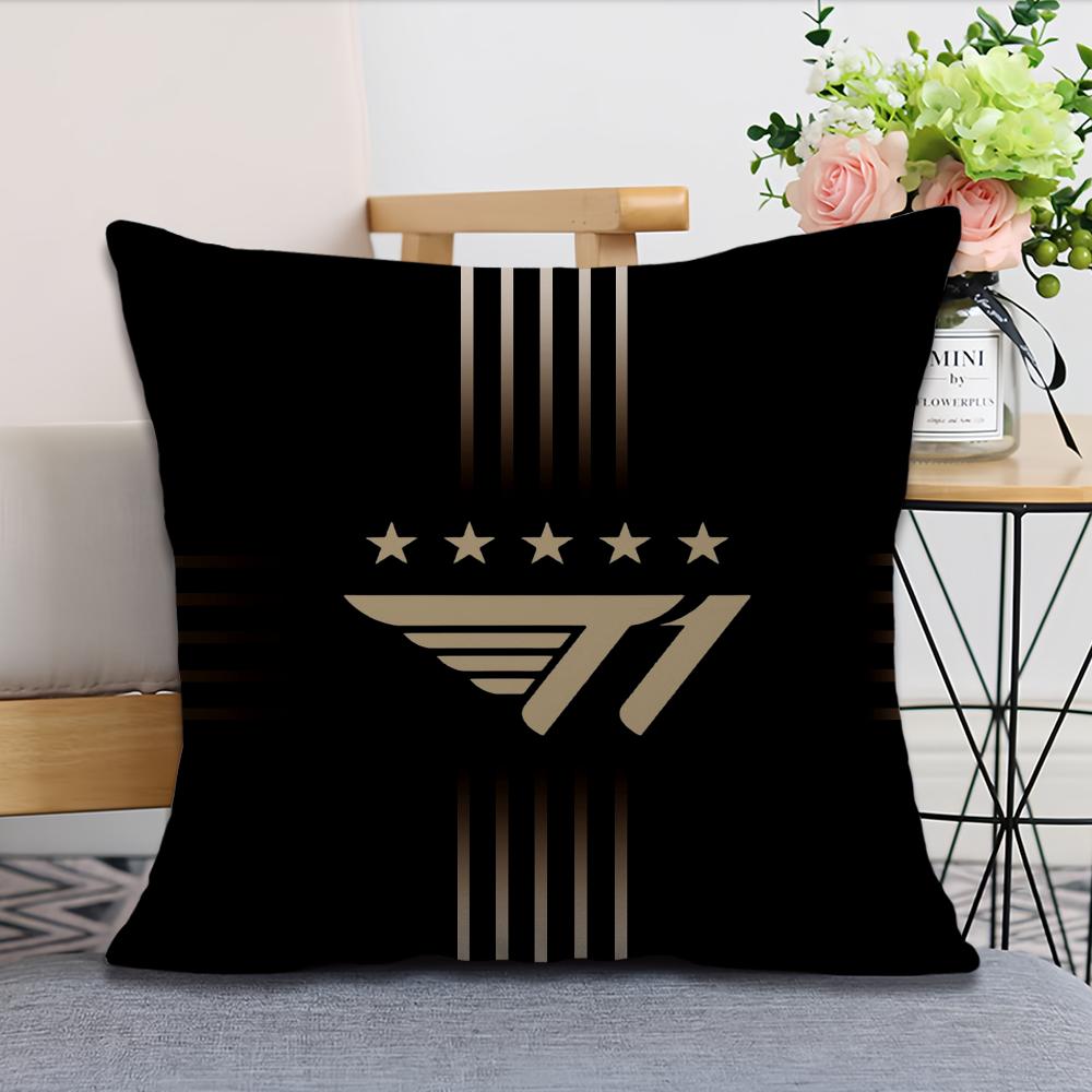 Faker LOLS SKT T1 2024 Five Champion Pillow Case Fan Style Square Home Decor Cushion Cover Design Printed