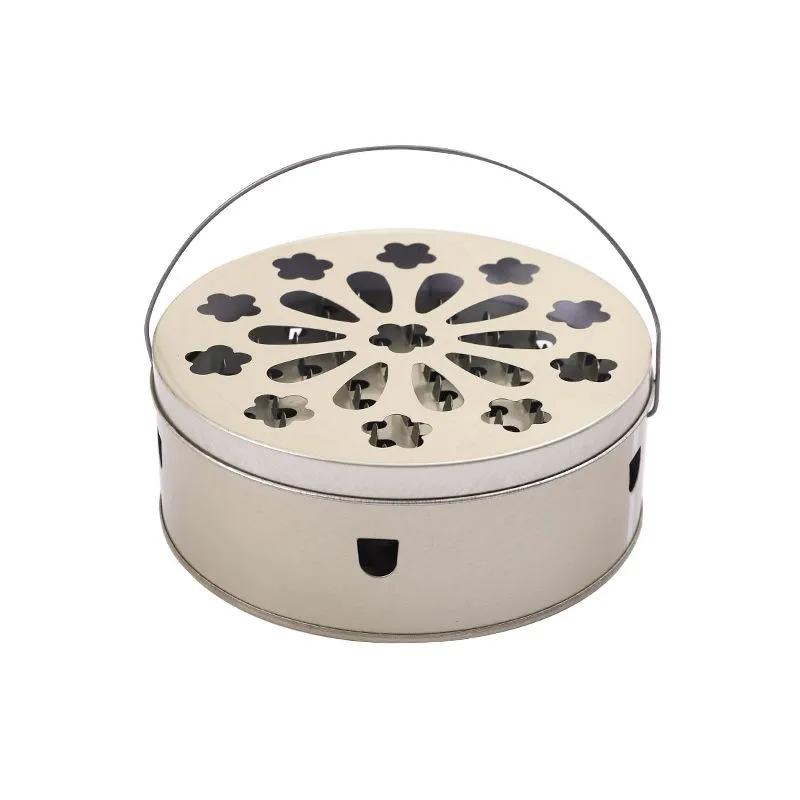 

Creative Mosquito Coil Box Tray Shelf Household Mosquito box With Lid Portable Mosquito coil bracket
