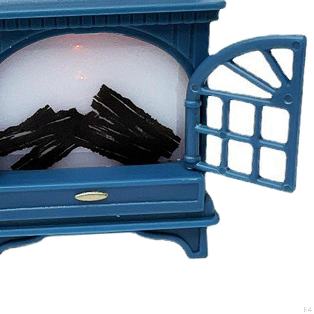 1/12 Fireplace Multipurpose Ornaments Miniature for Dollhouse DIY Accessory