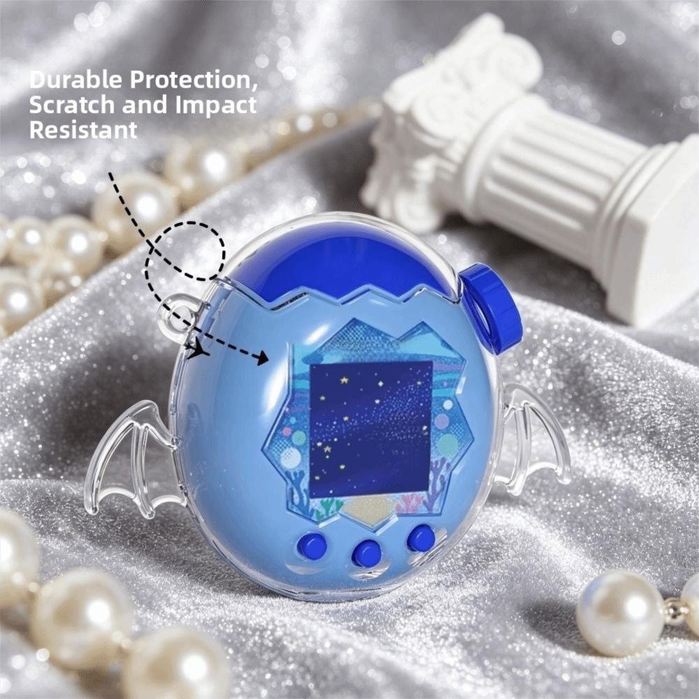 Clear Hard Cover Skin with Wings Replacement Shell for Tamagotchi Paradise Accessories