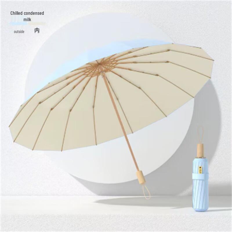 Ximengyuan 16-Rib UV Protection Dual-Use Umbrella (10-Pack)