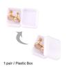 LUXUKISSKIDS 12pairs Simple Round Beads Earrings Colorful Stone Studs Brincos For Woman Fashion Twist Pack Jewelry Accessories