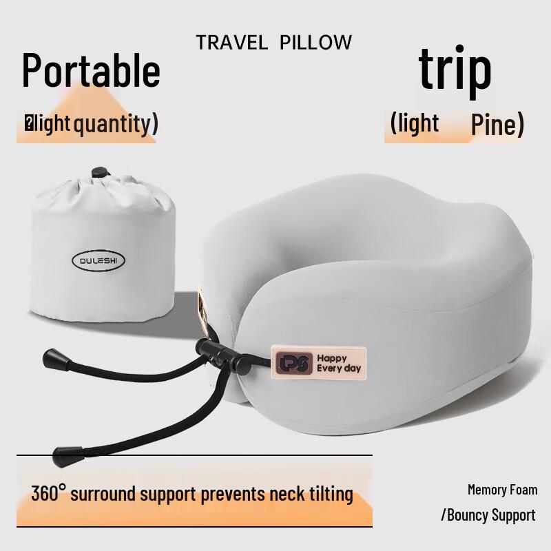 Carlight Memory Foam Neck & Desk Support Pillows