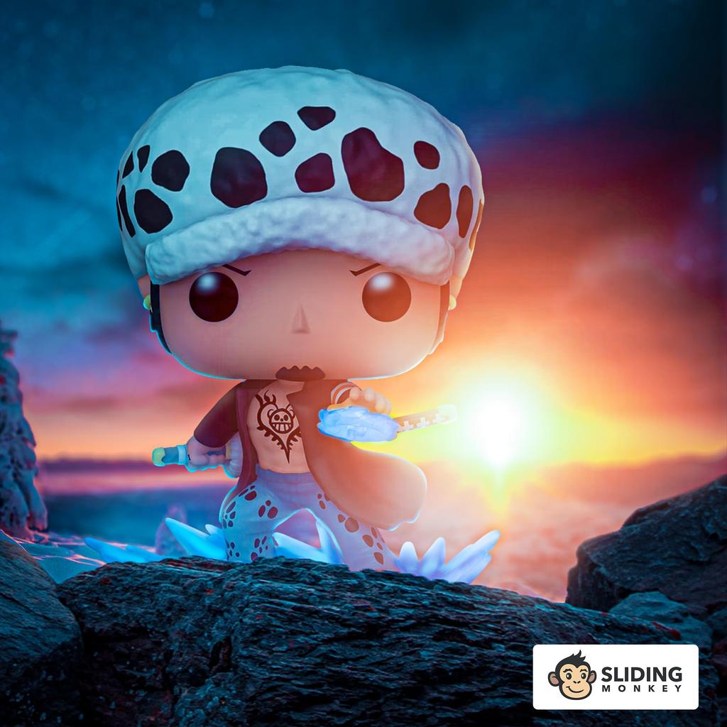 Funko One Piece Trafalgar Law Pop Figure Anime D. (Room) (AAA Limited)