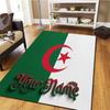 Algeria Flag Custom Name Carpet Rug For Living Room Bedroom Home Sofa Decoration,Kids play Non-slip Floor Mat