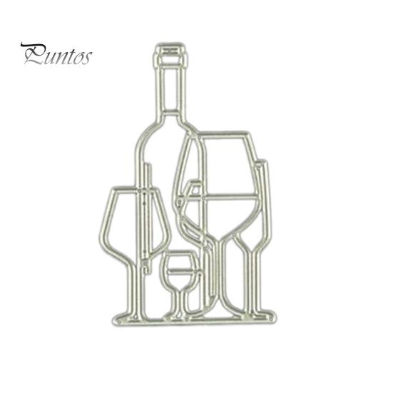 

Вырубной штамп для скрапбукинга, креативный изысканный металлический трафарет для скрапбукинга своими руками для детей серебряный