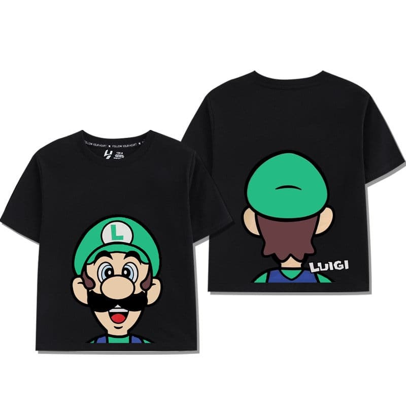 Men Women T Shirt Women Tee Boys Girls Top Adults Children Parent Child Cotton kid Tshirts Super Cartoon Cute Summer Tee