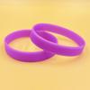 SW 2 PZ Braccialetto in Silicone Personalizzato Cinturino da Polso Colore Solido Cinturino da Mano Casual Anello di Gomma Braccialetto Sportivo in Gel di Silice Cinturino da Polso