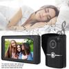 7inch Wired Photo Shooting Touch Screen Video Intercom Doorbell Door Phone