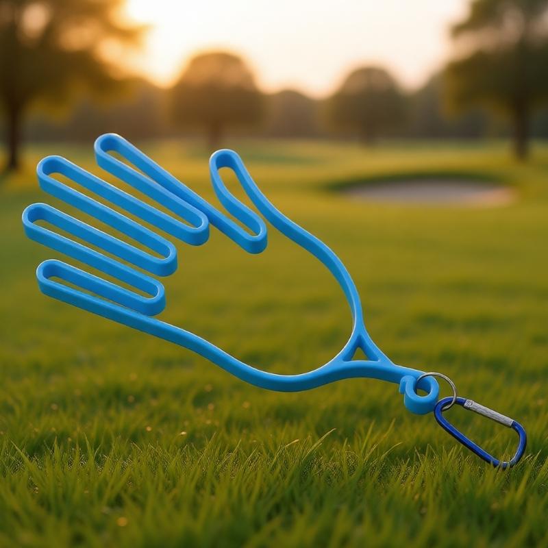 2Pcs Golfs Glove Stretcher Support Frame Golfs Glove Holder Hanger Keeper Rack Golfs Glove Dryer Shaper Tool for Golfer