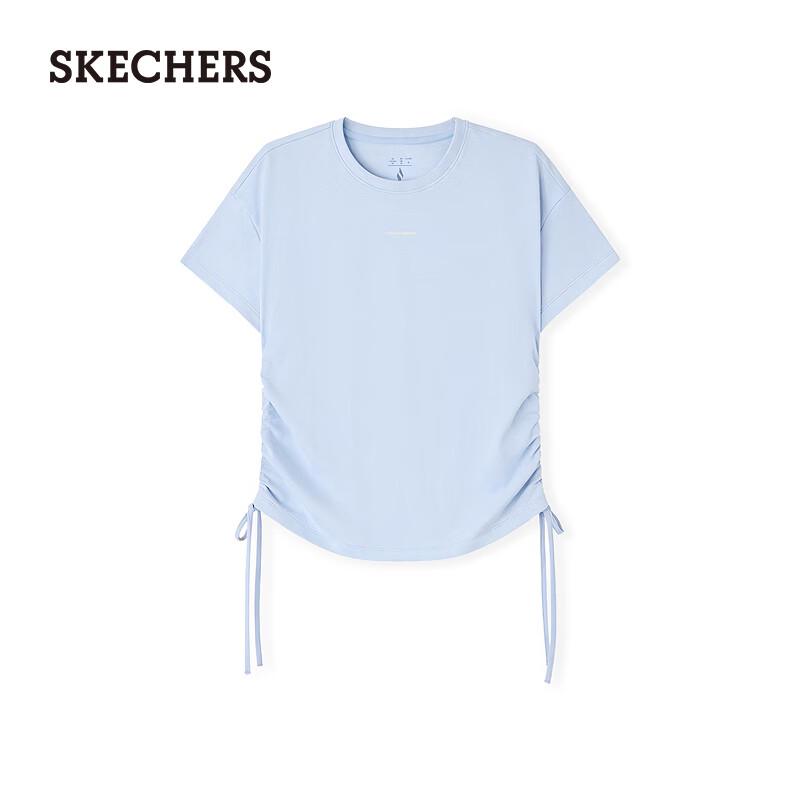 

Женская вязаная футболка с коротким рукавом Skechers L226W058 XL 100