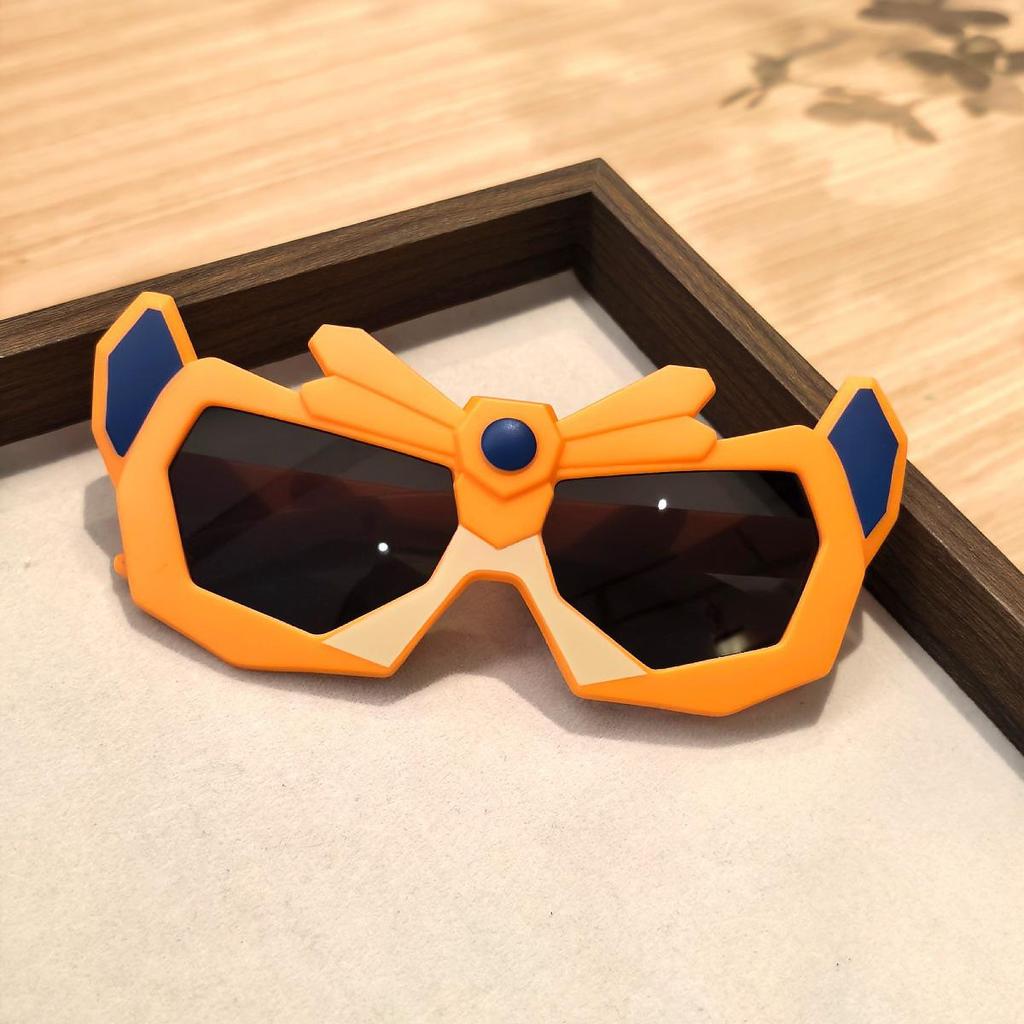 Dziecięce Kreskówkowe Okulary Przeciwsłoneczne Transformers - Zabawne Okulary Przeciwsłoneczne dla Chłopców i Dziewczynek