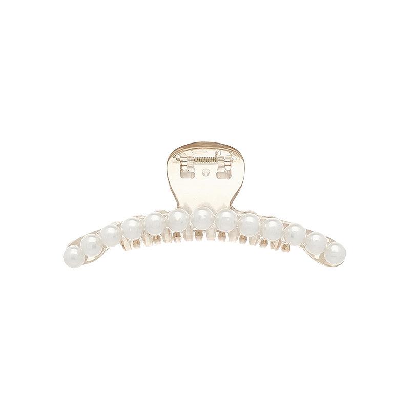 Elegant Pearl Hairpin: Simple, Stylish Side Clip for Women and Girls