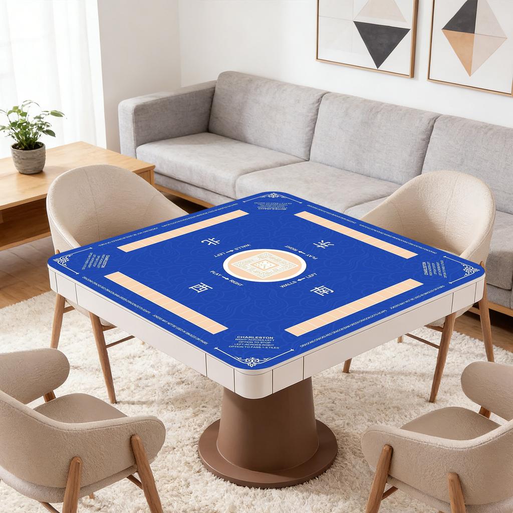 Mahjong-Matte und geräuschreduzierende Matte, geeignet für Mahjong, Poker, Brettspiele und Domino.