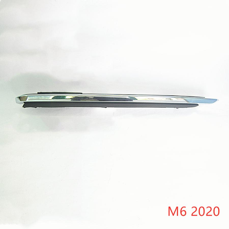 Car body parts bumper grille bracket with silver trim chrome for Mazda 6 2019-2024 GL 50-101 50-102