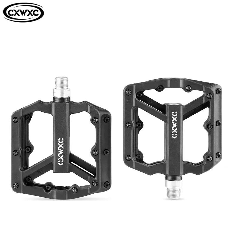 Ultralight Flat MTB Pedals Nylon Bicycle Pedal Bmx Mountain Bike Platform Pedals 3 Sealed Bearings Cycling Pedals For Bicycle