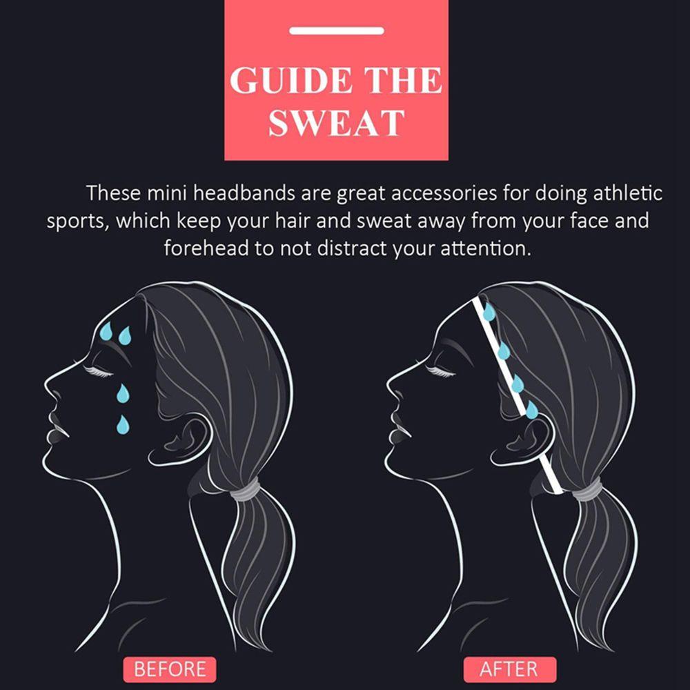 Hair Band Elastic Headbands Running Anti-slip Elastic Bands Yoga Hairband Sweatband Sport Hairband