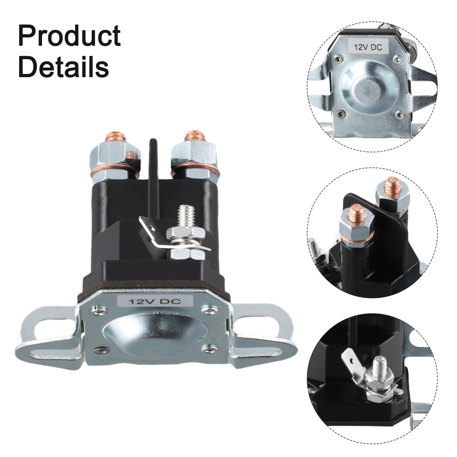 

Аксессуары Стартерный соленоид Замена Запчасти Хозяйственный автомобиль 12В 3 клеммы Применения Сад и огород CHINA