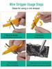 60W Adjustable Temperature Electric Soldering Iron with Switch - US Standard Solder Pen Kit for Home Repair