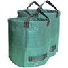 Set of 2 Garden Waste Bags - 272 L - Garden Waste Bags - Robust Polypropylene Green Waste Bags (PP) A96