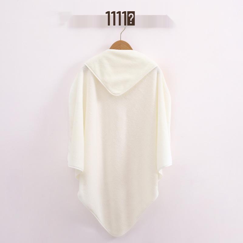 Infant Cartoon Hooded Bath Towel & Swaddle Blanket - Absorbent and Cute Baby Cloak