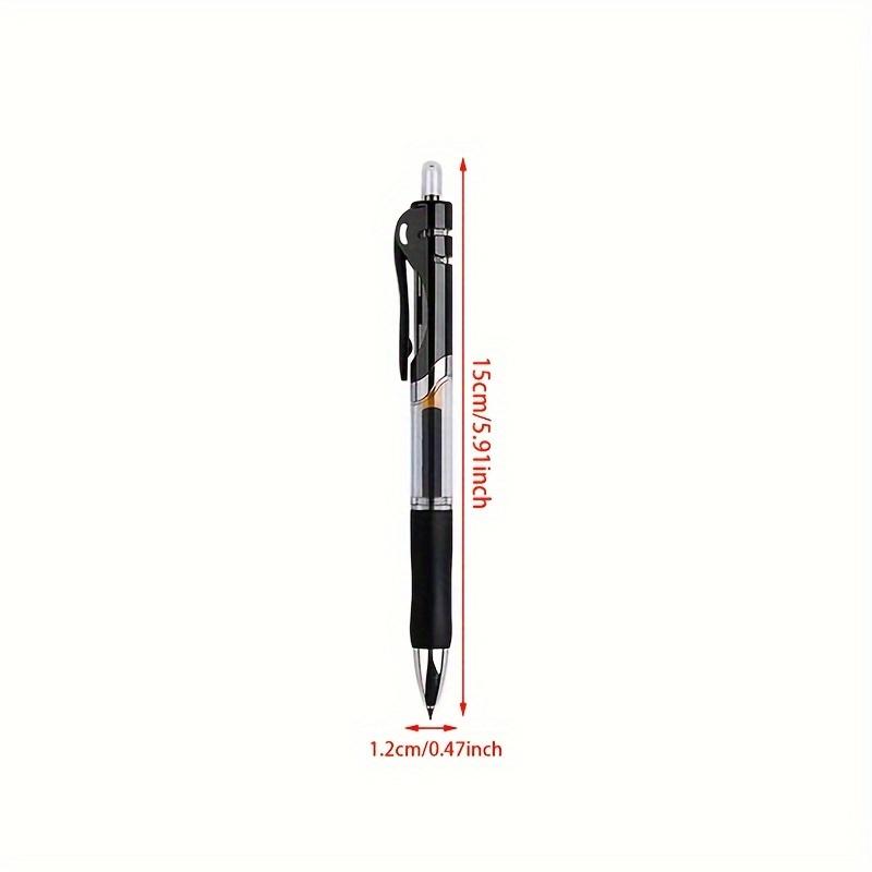 Set of 18 Adorable Gel Pens,Featuring a 0.5Mm Extra-Fine Point,Retractable Plastic Tips, Suitable for School And Office Supplies