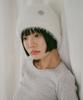 Aiseiyeleu Yerr Button Beanie (White)