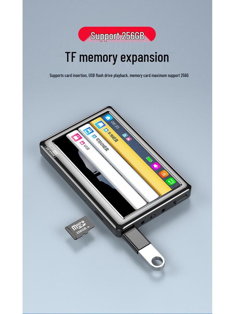 V5 5-inch HD Touchscreen MP5/MP4 Player with MP3 and E-book Functionality