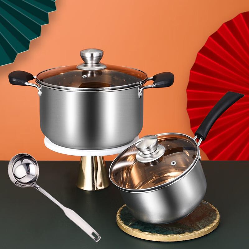 Triceratops 24cm 304 Stainless Steel Soup Pot