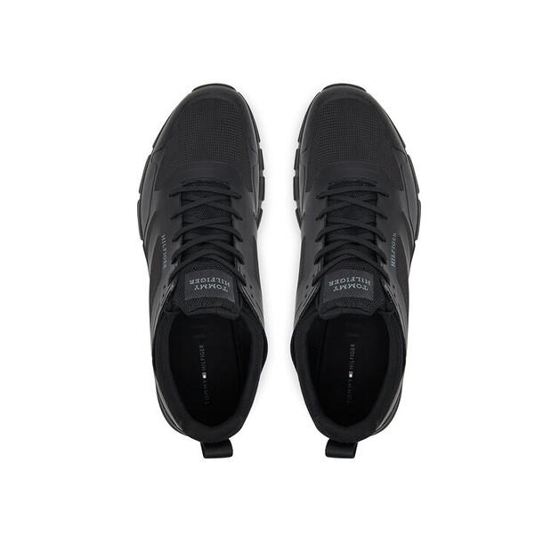 Men's Sneakers Tommy Hilfiger Modern Comfort Run Mix Fm0fm05471 Black
