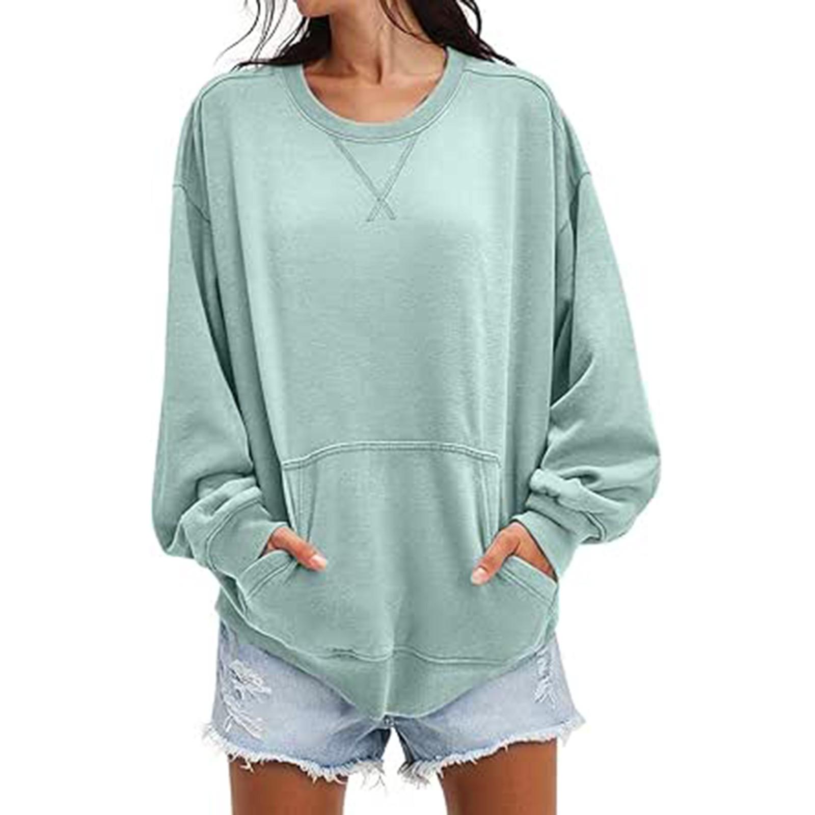 

Женский модный худи с рукавами, приспущенными плечами, и брюки, комплект из двух предметов XL синий