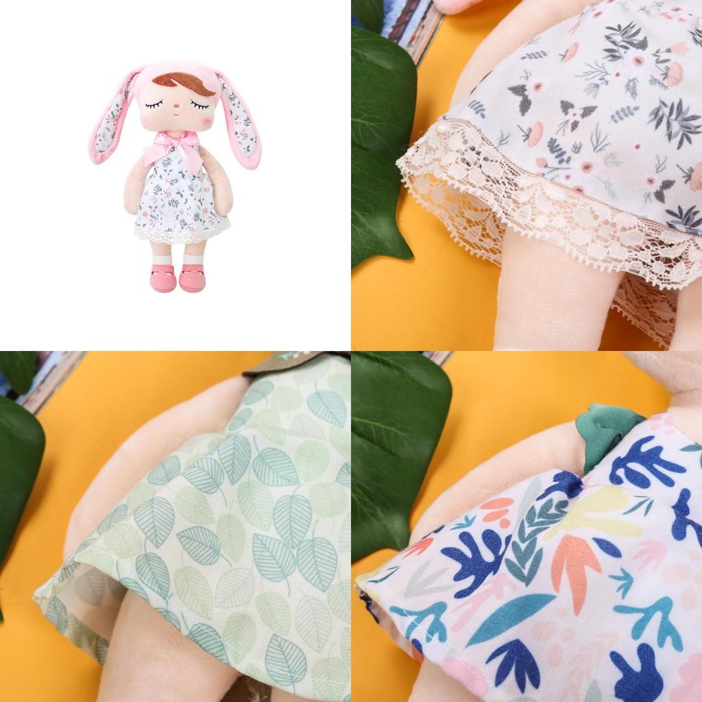 Metoo Stuffed Doll Princess Angela Bunny Plush Soft Rabbit Fashion