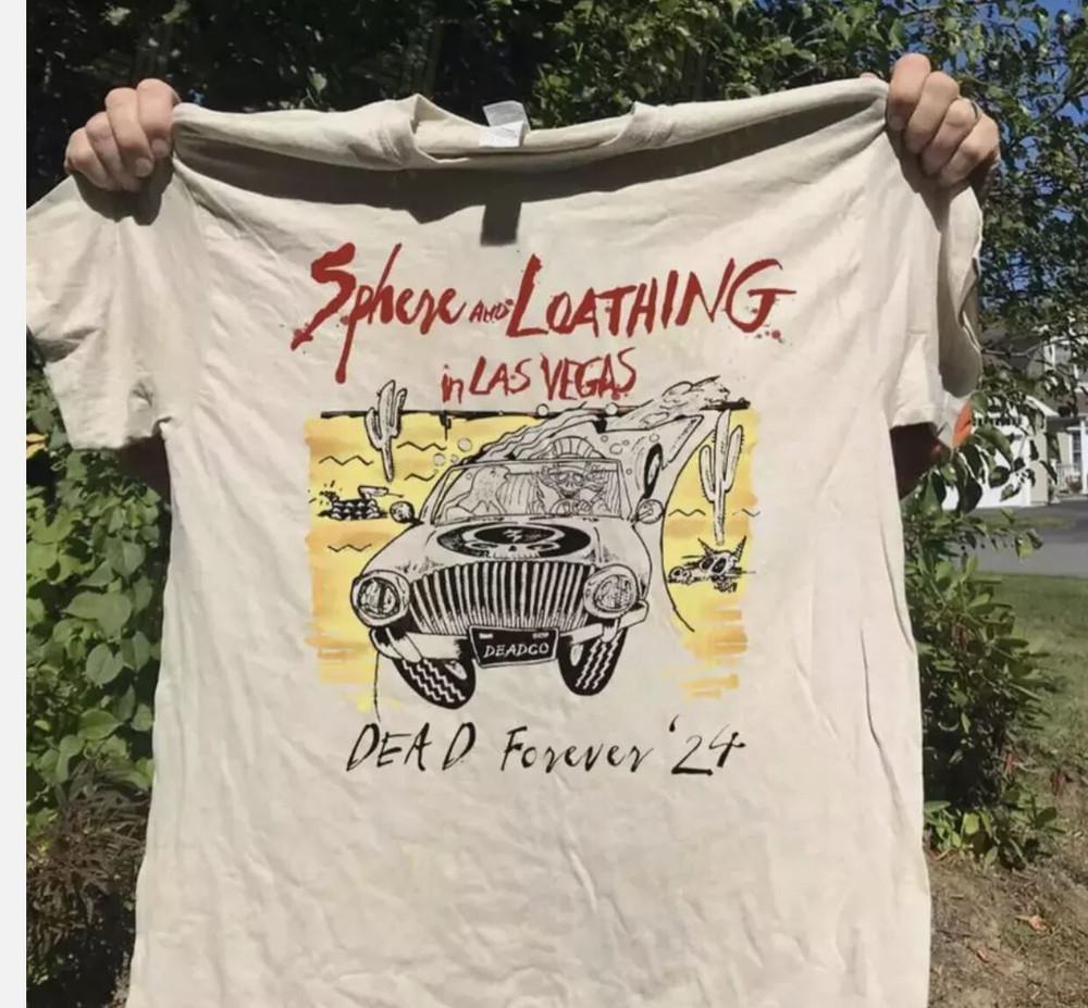 Tričko Sphere And Loathing In Las Vegas Dead Forever '24
