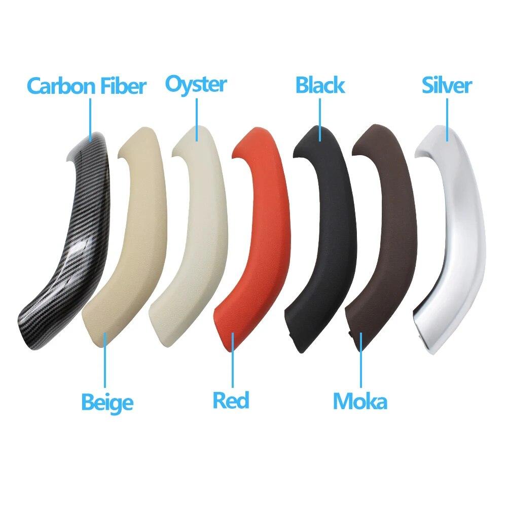Car Left Right Interior Door Pull Handle Outer Cover Trim Replacement For BMW X1 X2 F48 F49 F39 2016-