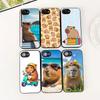 Casing for Apple iPhone 17 Pro XS Max Air 6 7 8 Plus 5 + SE 2022 SE2 16E Phone Cover Protective Case Cartoon Capybaras