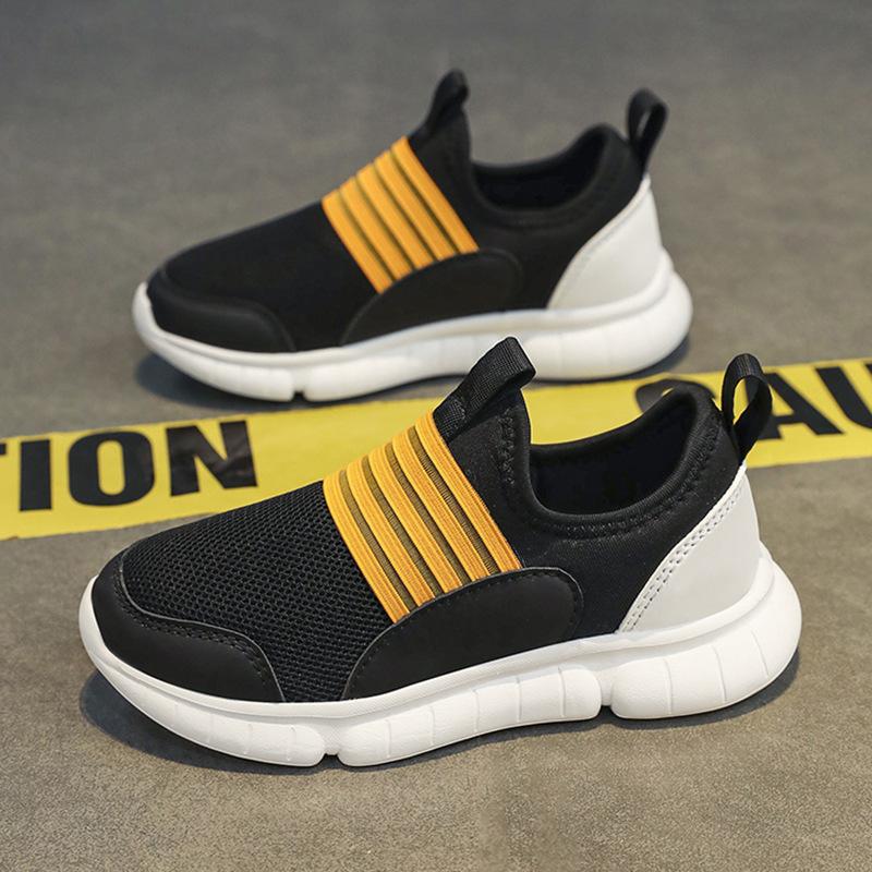 

Детская весенне-летняя дышащая сетчатая обувь 2025 для девочек, повседневная обувь на одной педали с мягкой подошвой и нескользящей подошвой, детские кроссовки для мальчиков 38