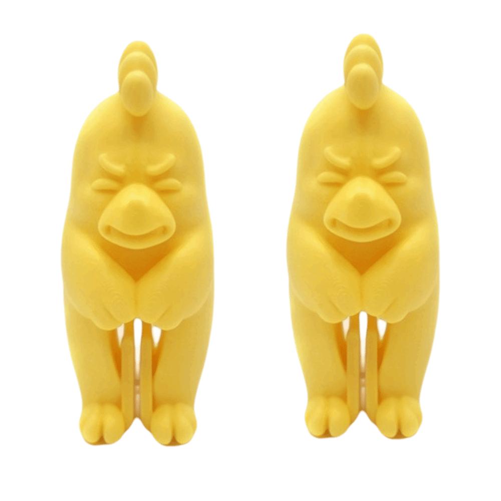 2pcs 3D Printed Bag Sealing Clips Sheep Food Sealer Clips Farm Animal Bag Clip Airtight Seal