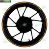 Universal 17 Inch Motorcycle Accessories Front and Rear Wheel Stickers Decorative Waterproof Reflective Wheel Rim Stickers