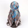 90Cm satin large square scarf headscarf new street retro simple bandanas