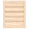 Slatted Design Cabinet Door 61.5 X 49.4 Cm Solid Pine Wood