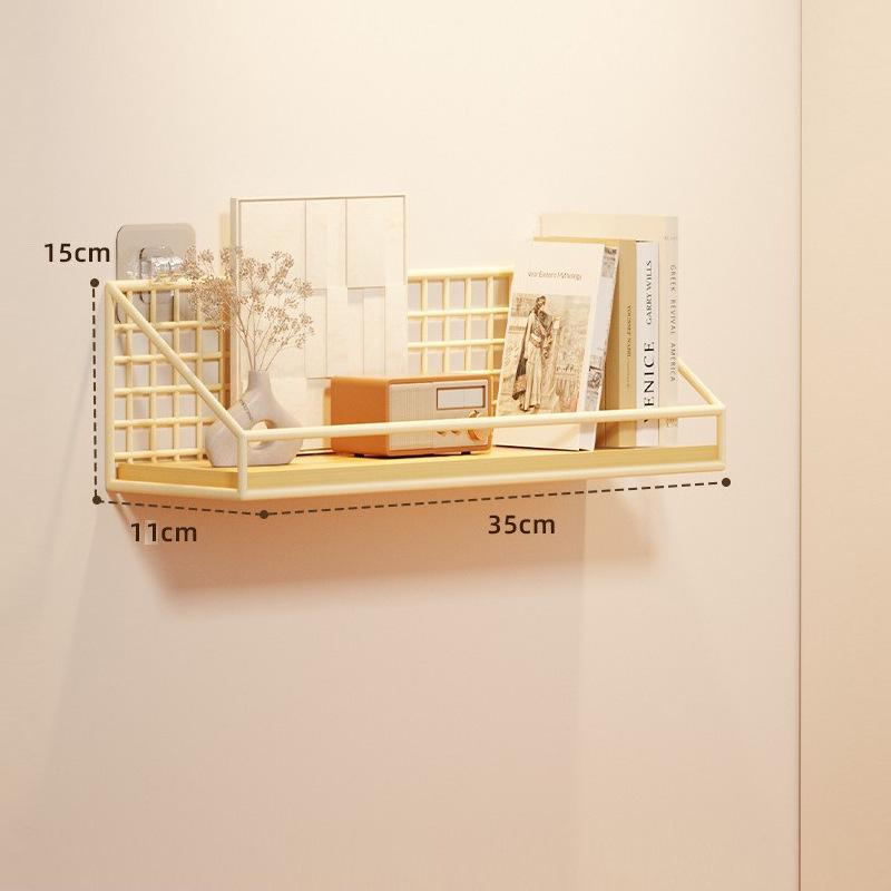 Punch-Free Wall-Mounted Camera Shelf: Multi-Functional Security & Storage Solution