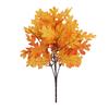 Natural Style Home Ornaments Artificial Maple Leaves, Faux Silk Hanging Plant for Decor, Realistic Cascading Flowers Leaves Wall Wedding Party