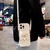 Pearl Bow Card Bag Is Suitable for Apple 11promax Mobile Phone Case iPhone11Air Messenger 11/11 Women's 11.