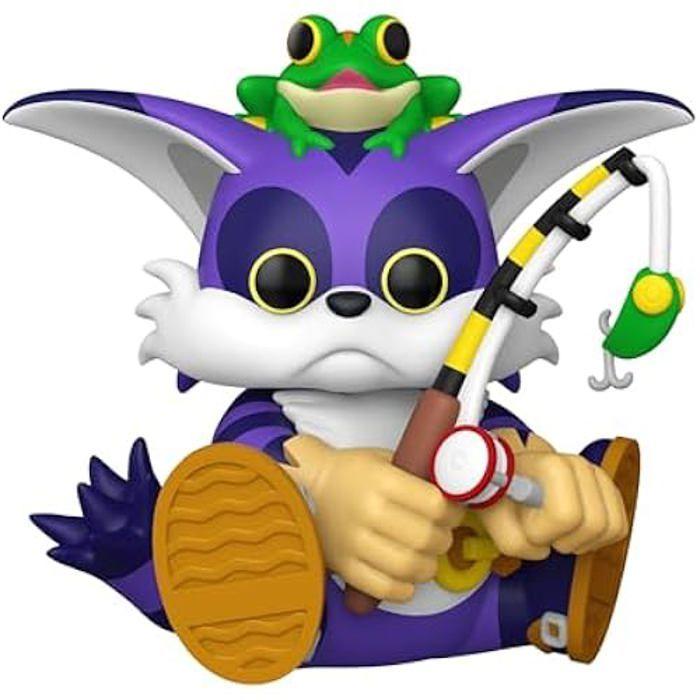 Figurine - funko pop! - big the cat - 15,24 cm - vinyle de qualité - sonic the hedgehog