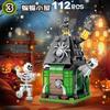 Παιδικό Σετ Δομικών Τούβλων Halloween MOC Σπίτι Κολοκύθας Μάγισσα Φάντασμα Δέντρο Κρανίο Μινιατούρα Αγόρι Εκπαιδευτικό Παιχνίδι Μοντέλο